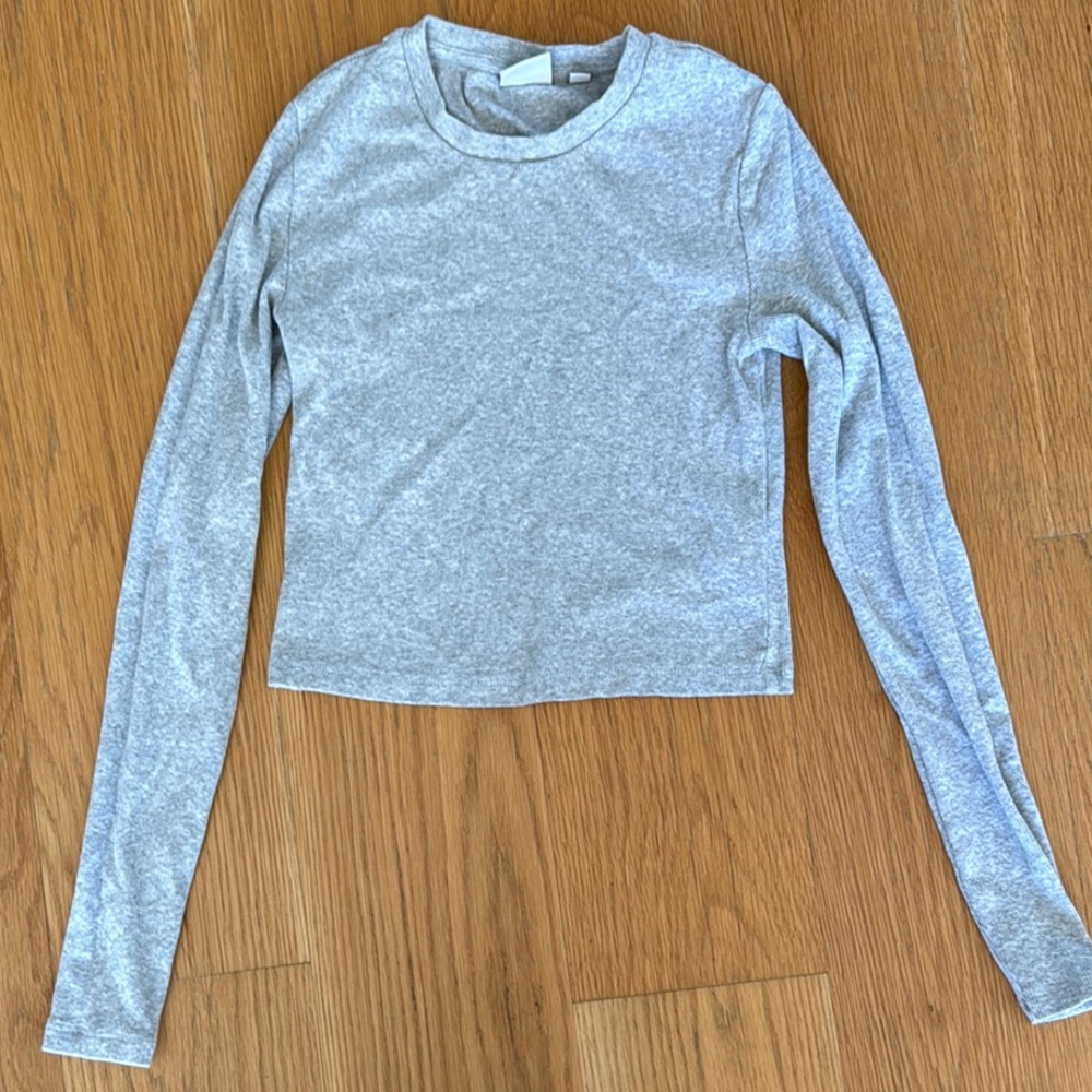 Aritzia HomeStretch™ Rib Crew Waist Longsleeve